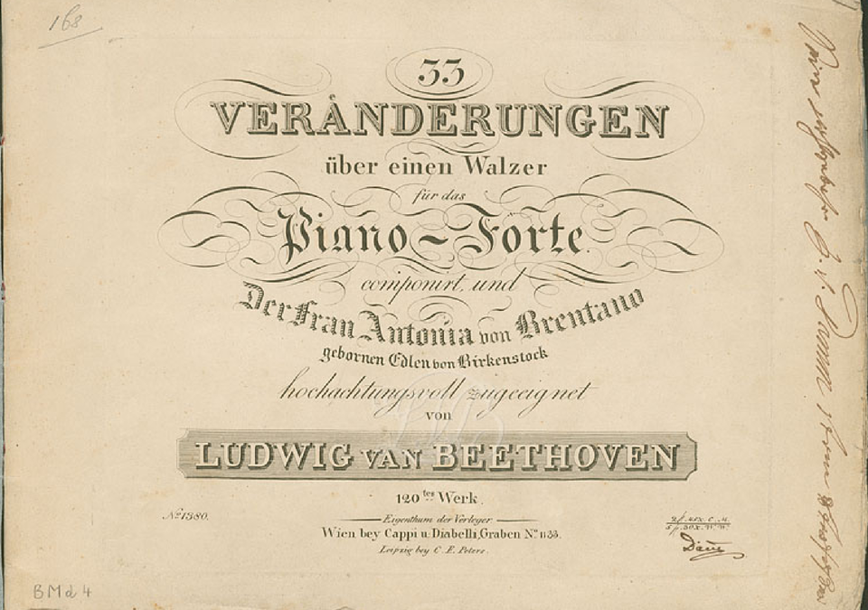 Beethoven et la volonté – Les Variations Diabelli.