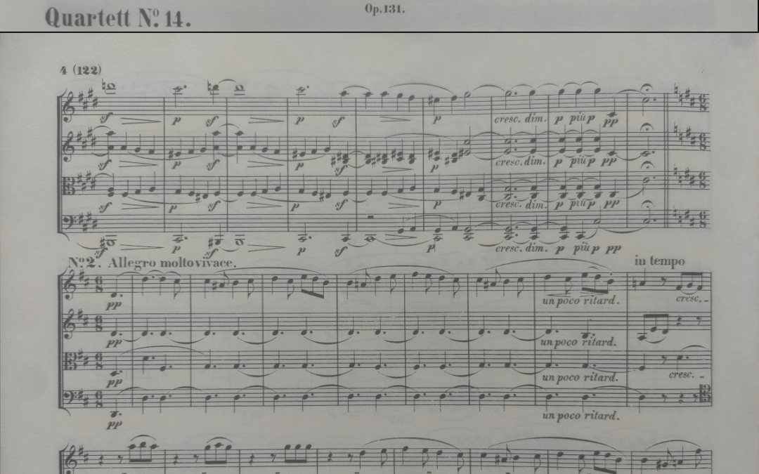 Beethoven, Opus 131 et Héraclite