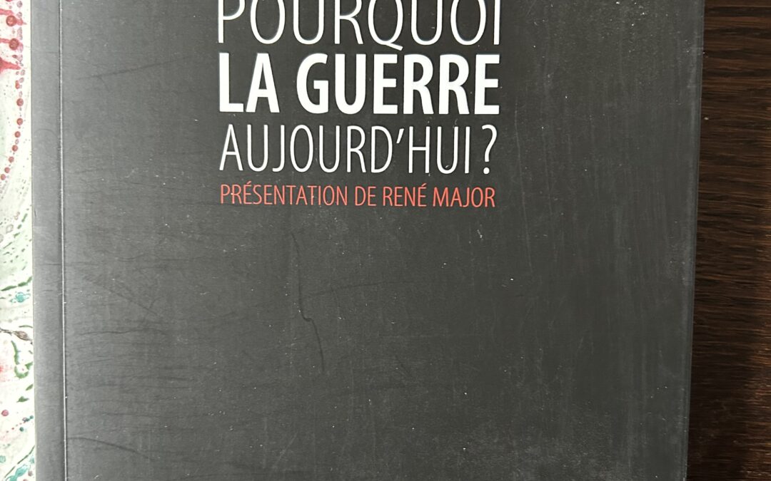 Baudrillard Derrida Pourquoi la guerre aujourd&rsquo;hui ? Lignes 2015.
