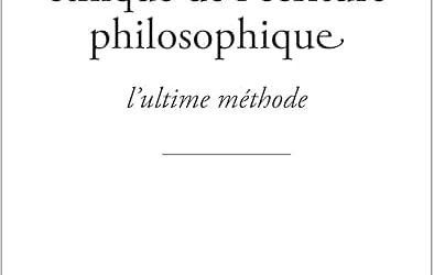 Michel Guérin, Éthique de l’écriture philosophique. L’ultime méthode, Éditions Encre marine, 2026.