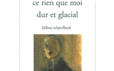 Hélène Schjerfbeck, Ce rien que moi dur et glacial, 2012, Encre Marine