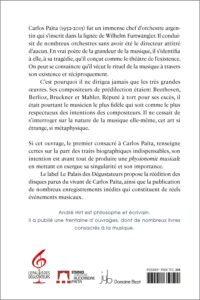 4 de couverture André Hirt, Carlos Païta.